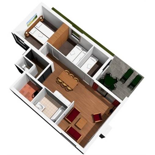 Comfort cottage MD35 at Het Meerdal